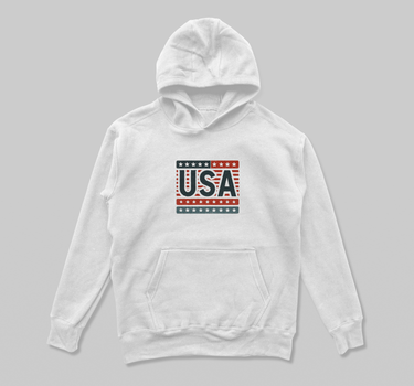 Patriotic USA Flag Hoodie