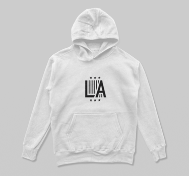 L.A Iconic Stripes Embroidered Hoodie