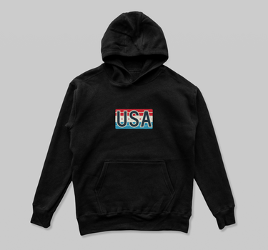 Patriotic USA Flag Hoodie