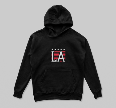 L.A. Stars and Stripes Minimalist Hoodie