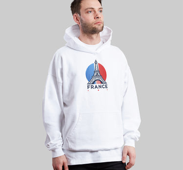 Eiffel Vibes Embroidered Hoodie