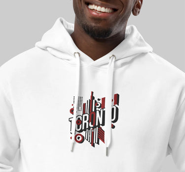 Toronto Bold Statement Embroidered Hoodie