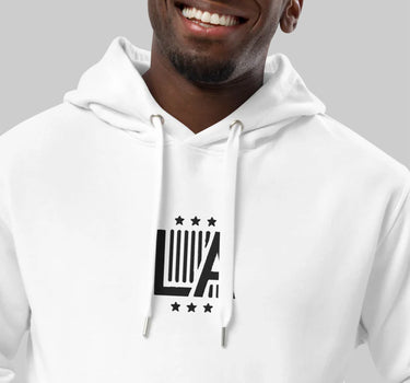 L.A Iconic Stripes Embroidered Hoodie