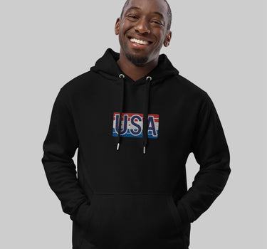 Patriotic USA Flag Hoodie