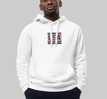 Patriotic USA Flag Hoodie