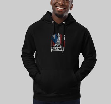 Eiffel Essence Embroidered Hoodie